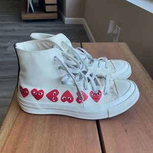 Comme des Garçon PLAY Converse Sneakers